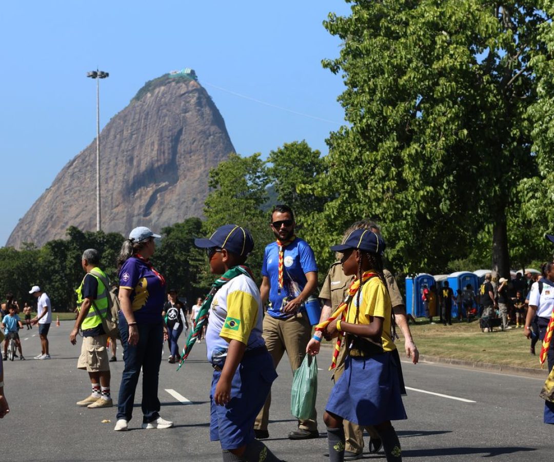 Movimento escoteiro reúne mais de 4 mil pessoas em evento no Rio