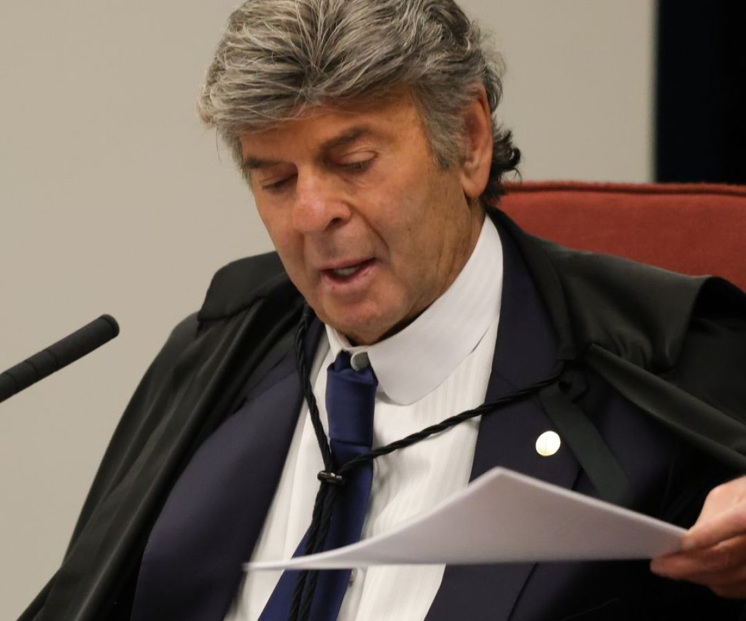Fux vai relatar ação sobre idas da esposa de Moraes ao Senado