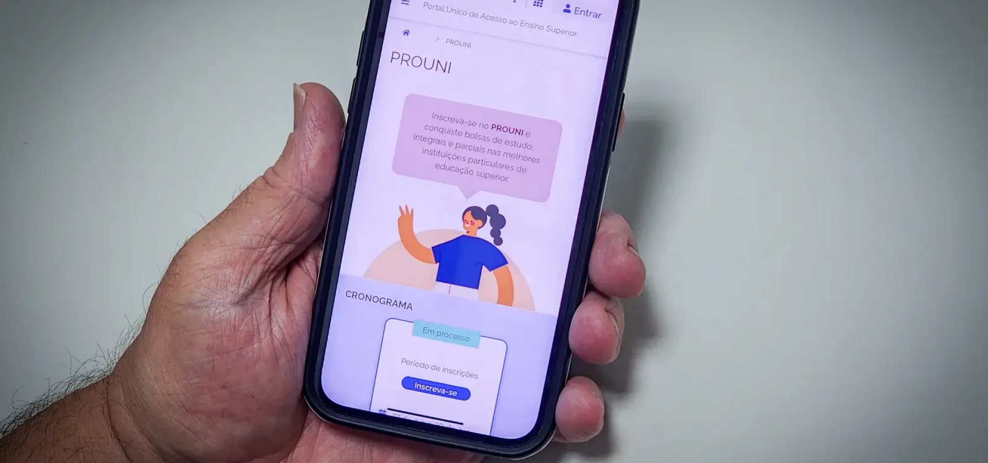 Prouni 2026 oferece mais de 590 mil bolsas em instutições privadas