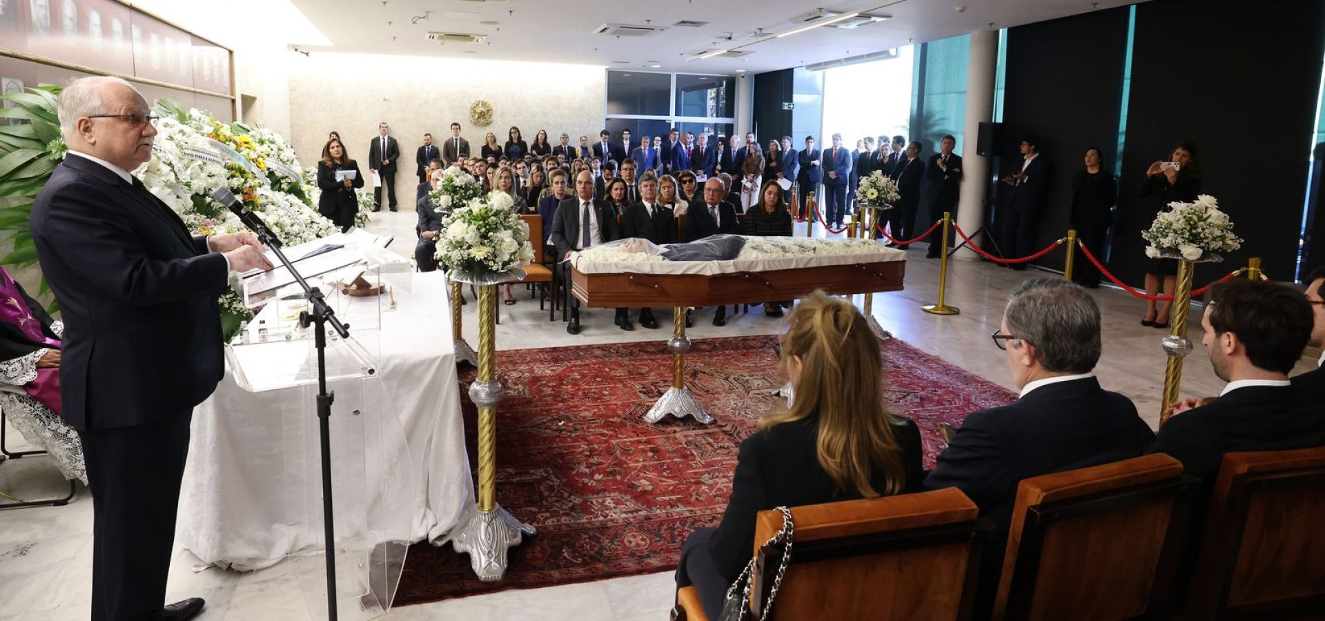 Corpo do ministro aposentado Octavio Galotti é velado no STF