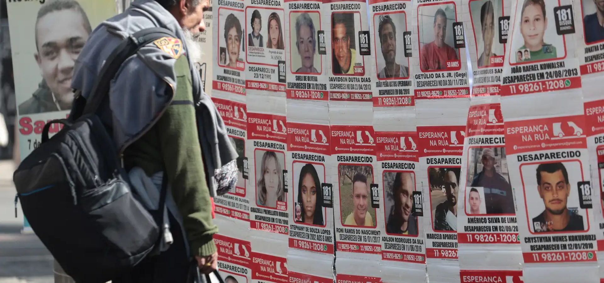 Campanha convoca familiares de desaparecidos para coleta de DNA