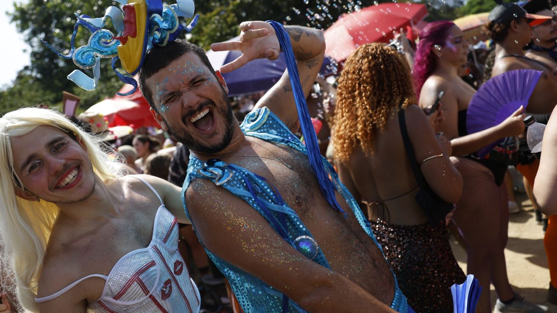 Bloco celebra diversidade e carnaval sem assédio no Rio de Janeiro