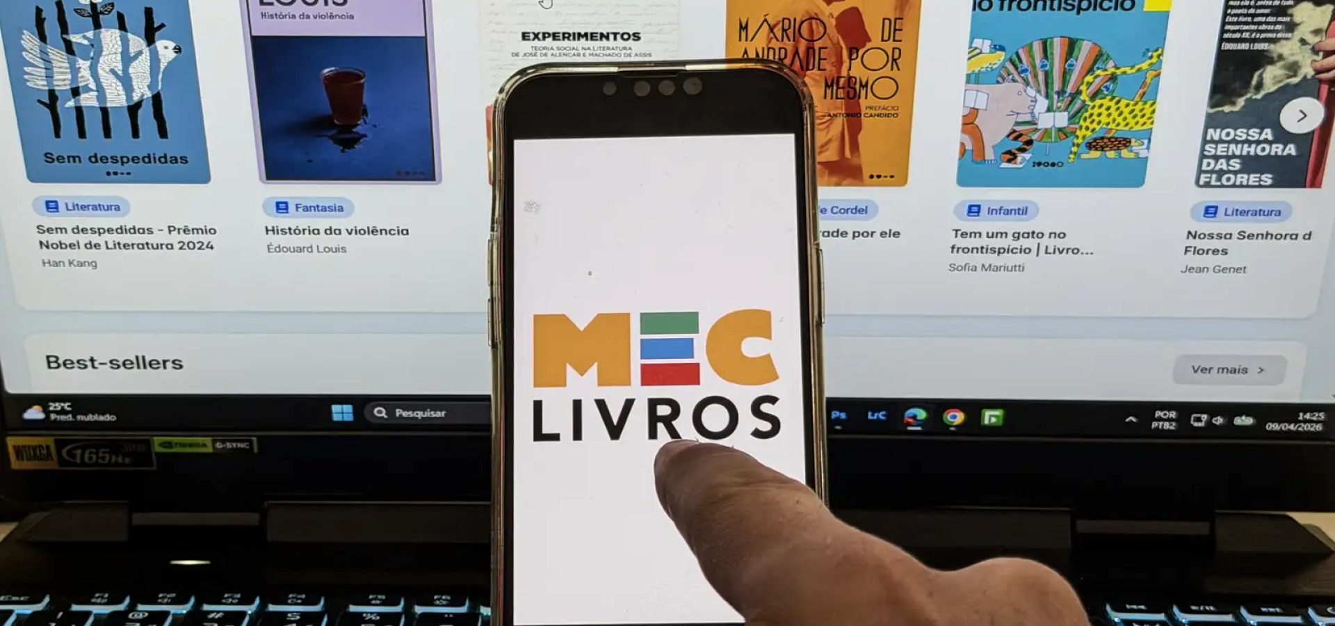MEC Livros terá acervo ampliado para 25 mil obras